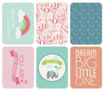 Kaisercraft Captured Moments HELLO BABY CARDS 3X4 Journal