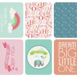Kaisercraft Captured Moments HELLO BABY CARDS 3X4 Journal