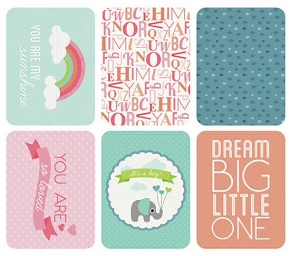 image_cb60dd88-ae8b-435b-bb78-b149388b826b.jpeg Kaisercraft Captured Moments HELLO BABY CARDS 3X4 Journal - Image 1