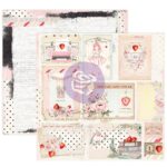 Prima STRAWBERRY MILKSHAKE 12"X12" PAPER PAD With Foil 24 sheets - Image 6