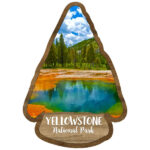 YELLOWSTONE National Park Spearhead Laser Cuts