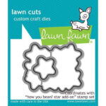 Lawn Fawn Cuts How You Bean STAR ADD-ON Metal Craft Die 2pc