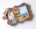 Echo Park Bark PAW PRINTS 12"X12" Cardstock Paper - Image 2