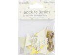 Dovecraft Back to Basics BABY STEPS MINI BUNTING TWINE - Image 6