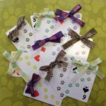 ALL ABOUT PAWS Pet Tag with Ribbon 2"x4"