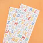 THICKERS WONDERFUL Especial Foam Gold Foil Letter Stickers