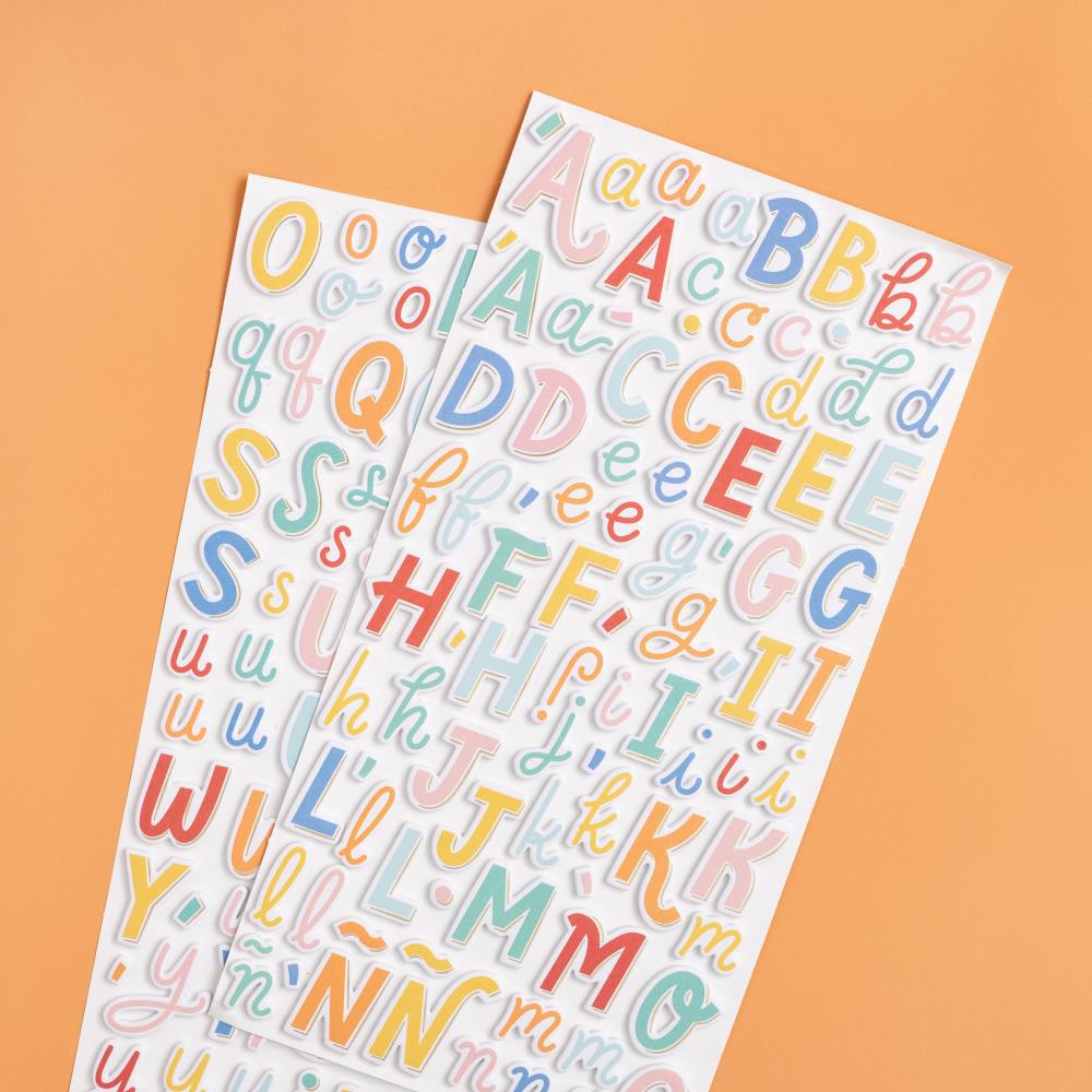 image_cd80bb62-0283-4d77-96b6-b8de2375b3aa.jpg THICKERS WONDERFUL Especial Foam Gold Foil Letter Stickers - Image 1