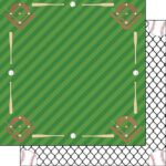 Scrapbook Customs SOFTBALL LIFE Paper Set 12"X12" Paper 12 Sheets - Image 4