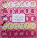 Disney 3D MINNIE BORDERS 2 Scrapbook Title Scrapbooksrus