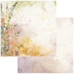 49 and Market Artoptions Plum Grove FLOURISH 12x12 Scrapbook Paper