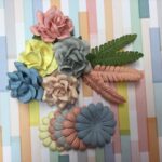 Sweet Roses 4” Leaves and Daisies Pinkfresh Flower Market 14pc