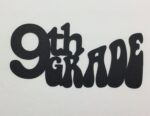 School 9th GRADE Laser Cut DieCut High School Title - Image 2