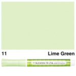 Kirarina Wink LIME GREEN METALLIC Marker Pens