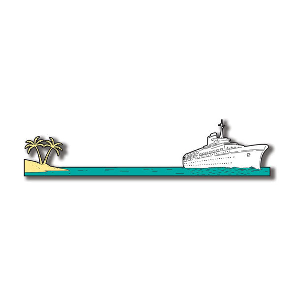 image_d354e134-9b83-4d38-948a-be2720fc4c35.jpg CRUISE SHIP BORDER #1 Layered Laser Cut 3"X12" - Image 1