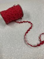 Creative Impressions Rick Rack RED Ribbon Trim 1/4” - Image 3
