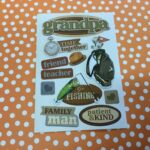 Crafter’s Square GRANDPA Pop-Up Stickers - Image 2