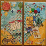 Moxxie Child's Play THREE WHEELER Scrapbook 12x12 Sheet - Image 2