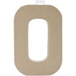 Darice Paper Mache Alphabet Letters I-P 5.5"X8" - Image 7