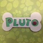 Disney 3D PLUTO BORDER Dog Bone Scrapbook Title Scrapbooksrus - Image 2