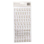 THICKERS Vicki Boutin SWEET RUSH Chipboard Alpha Stickers - Image 2
