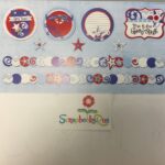 StoryTellers STARS & SWIRLS DieCuts 4th July Full Sheet 43pc - Image 3