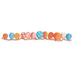 Sizzlits Decorative Strip BALLOONS Die