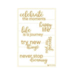 P13 LADY’S DIARY EMBELLISHMENTS Light Chipboard 1 Set - Image 2