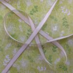 May Arts 3/8" Satin With Gold Edge Ribbon 1Yard - Image 4