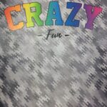 CRAZY FUN Neon 12"X12" Scrapbook Paper