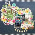 American Crafts Jen Hadfield PATIO PARTY Scrapbook Paper Kit - Image 5