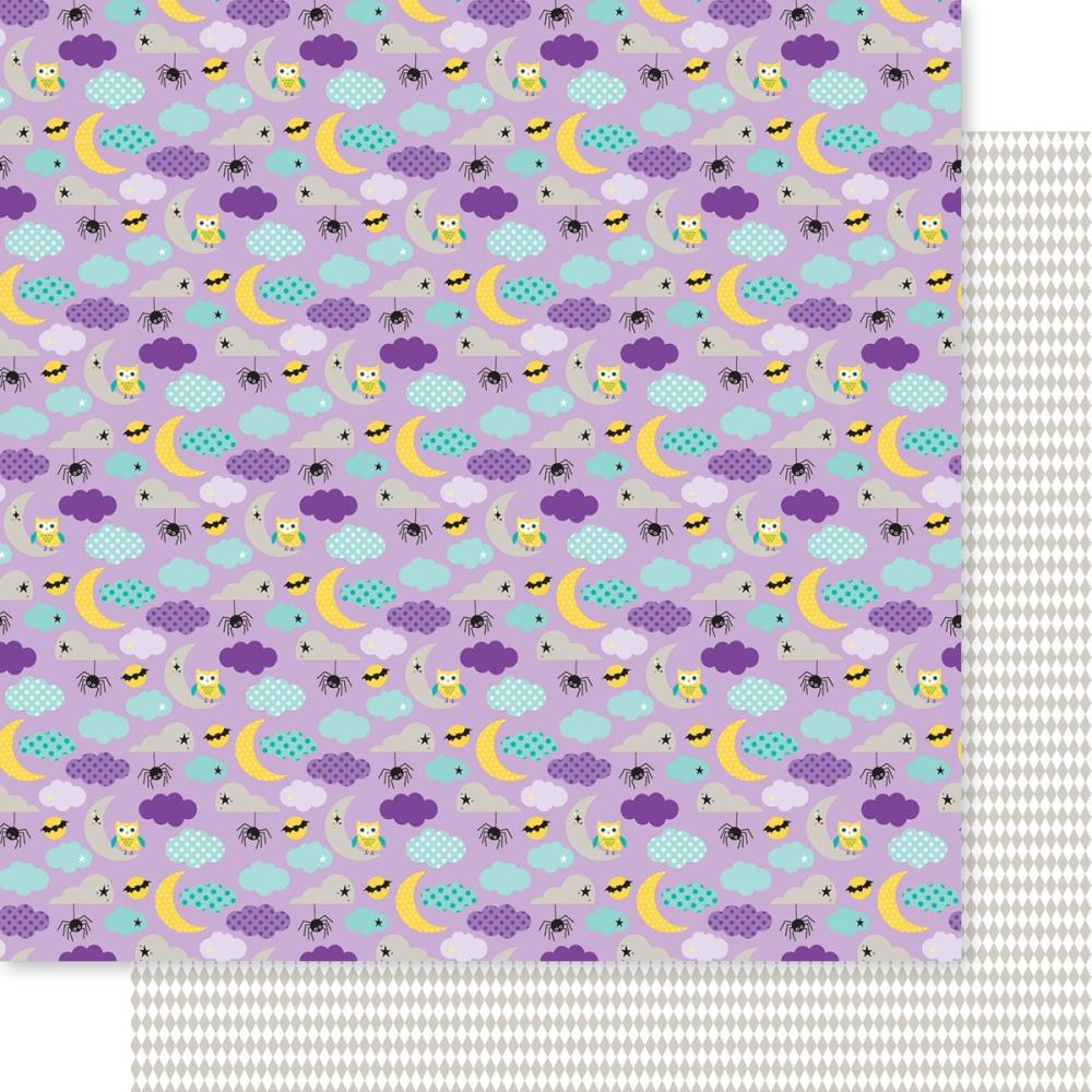 image_da8952b9-1a24-4311-9a27-193e94b49596.jpg Bella Blvd Spell On You BOOTIFTUL NIGHT 12"X12" Scrapbook Paper - Image 1