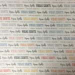 VEGAS SIGHTS Double Sided Pride  12x12 Scrapbook Paper