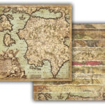 GLOBAL COLLECTION 7 Gypsies 12"X12" Scrapbook Paper 1 Sheet