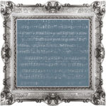 Kaisercraft Frosted Collection BLIZZARD DieCut 12X12 Scrapbook Paper 1pc