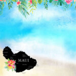 Scrapbook Customs MAUI HAWAII KIT Papers and Stickers 8pc - Image 4