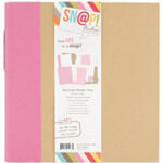 Simple Stories Sn@p PINK BINDER 6"X8"
