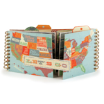 WeR Memory JET SET Travel 12X12 Scrapbook Album Kit 450pc - Image 5