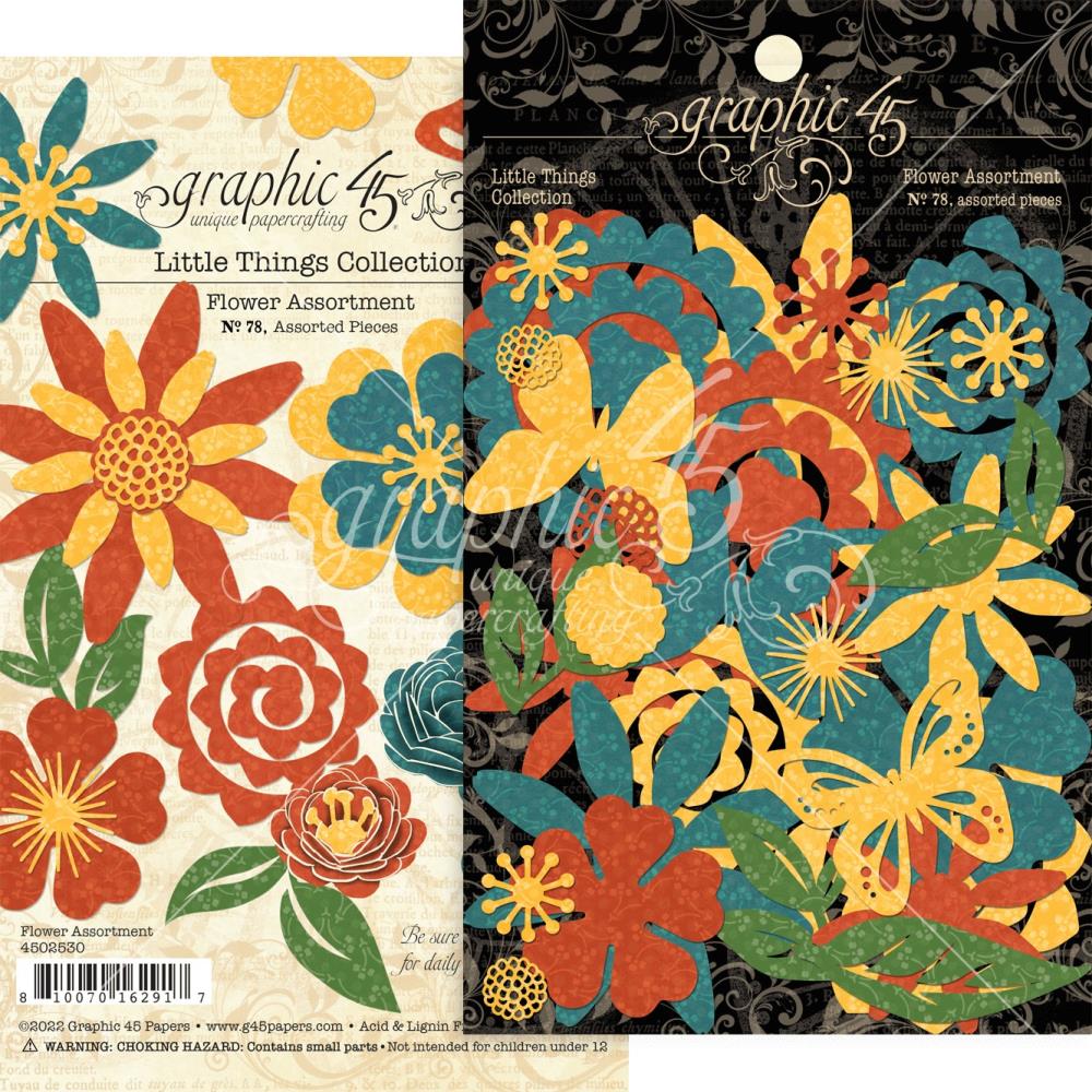 image_de64278f-0a3c-4e3c-82c0-bfadf377d31e.jpg Graphic 45 LITTLE THINGS COLLECTION Flower Assortment - Image 1