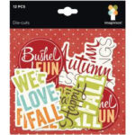 Imaginisce BUSHEL O FALL Die Cuts 12pc