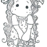 Magnolia Cling Rubber Stamps SEASHELL TILDA