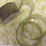 May Arts 1 1/2" Sheer Organza Ribbon 1 yard yd - Image 17
