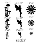 SinCity Stamps FAIRY 2 Die Cut