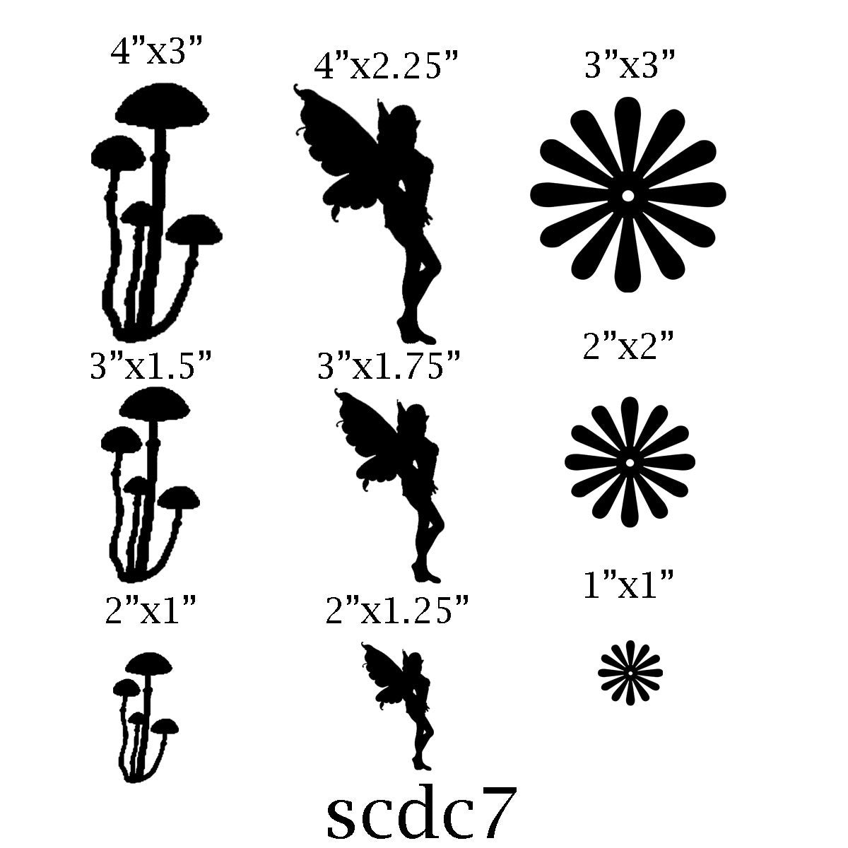 image_e217ed1f-cf69-4da2-8660-7a6aa33521f5.jpg SinCity Stamps FAIRY 2 Die Cut - Image 1