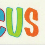 Moxxie CIRCUS FUN Border Rub On 1pc