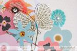 Pebbles VELLUM FLOWERS Layered Stickers - Image 2