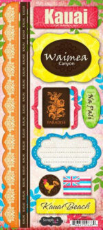 Page Kit Scrapbook HAWAII PARADISE KAUAI - Image 4