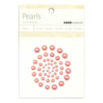 Kaisercraft RED PEARLS Self Adhesive 50 Pieces - Image 2