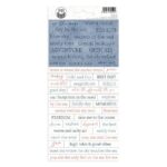 P13 SEA LA VIE Word Stickers 01 Ocean Sea 45pc