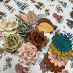 Sweet Roses 4” Leaves and Daisies IN THE FOREST  15pc