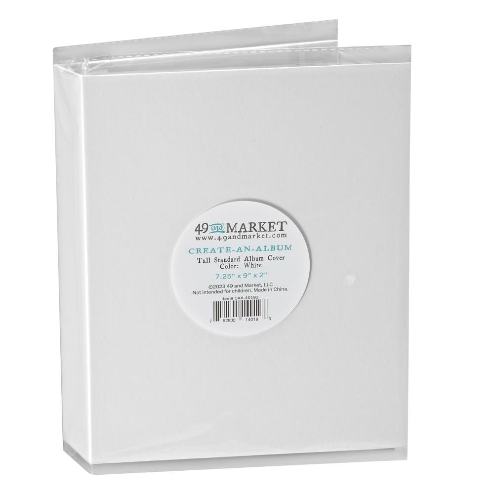 image_e71baf44-2029-4265-9d85-963986bf0094.jpg 49 and Market CREATE-AN-ALBUM TALL STANDARD White - Image 1